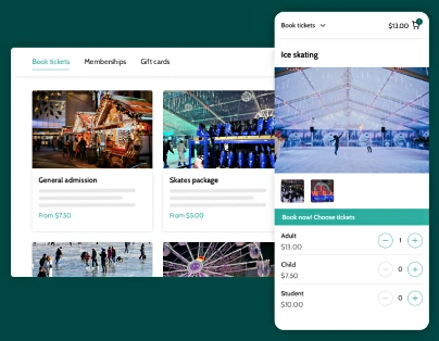 ice rinks ticketing system hero